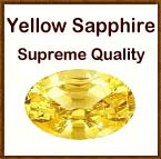Yellow Sapphire : Supreme Quality : Pukhraj : 4.25 cts and above