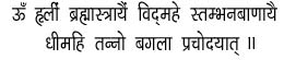 Baglamukhi Mantra